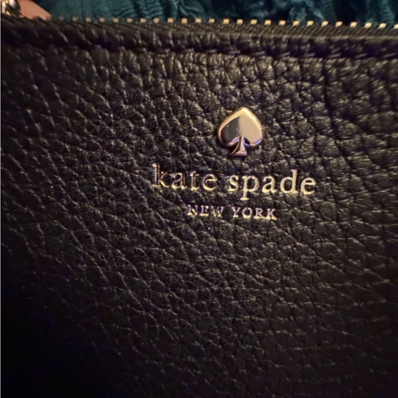 Kate Spade Black Textured Pouch - Picture 2 of 9